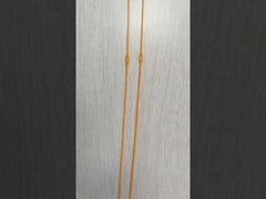 Высококачественная желтая пластиковая нить ремизки для запасных частей водоструйного ткацкого станка