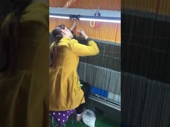 650 об/мин 10240 крючков Воздушно-струйный рапирный высокоскоростной электронный жаккардовый станок