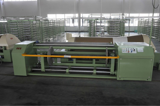 GA528 Polyester Sectional High Speed Warping Machine 18KW